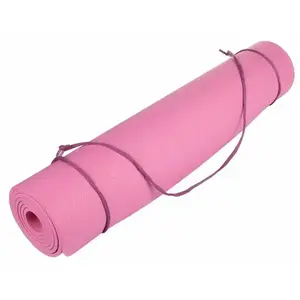 Merco Yoga EVA 6 Mat podložka na cvičení růžová obraz