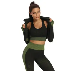Merco Yoga Sense fitness set dámský sv.zelená - S obraz