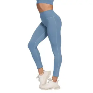 Merco Yoga Sporty Long dámské legíny modrá - S obraz