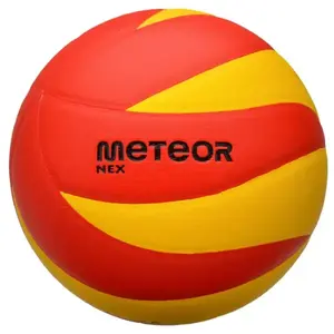 Meteor Nex volejbalový míč červená-žlutá - č. 5 obraz