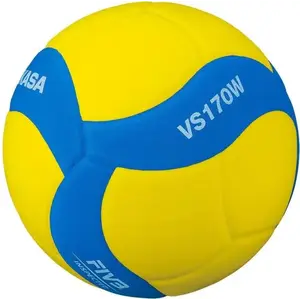 Mikasa Míč volejbalový VS170W modrý - Modrá obraz