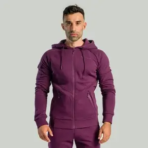STRIX Mikina se zipem Nova Plum - XXL obraz