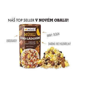 Mixit Müsli čoko-ládování 450 g obraz