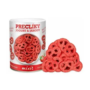 Mixit Preclíky Jogurtová čokoláda s jahodami 250g obraz