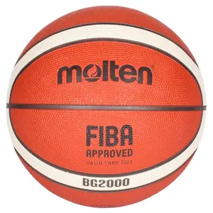 Molten B6G2000 oranžovo-krémový basketbalový míč - č. 6 obraz