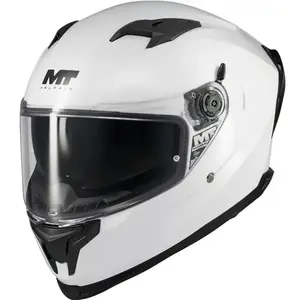 MT Helmets Braker SV Pure A0 bílá - S - 55-56 cm obraz