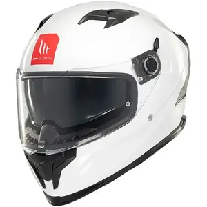 MT Helmets BRAKER SV SOLID A0 bílá - L - 59-60 cm obraz