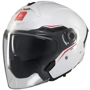 MT Helmets Cosmo SV lesklá bílá obraz