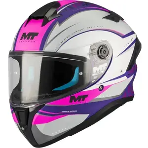 MT Helmets Targo S Outside C8 matná fialovo-šedo-růžová - XS - 53-54 cm obraz