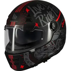 MT Helmets Jarama SV Art matná černá - XS - 53-54 cm obraz