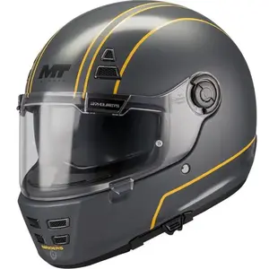 MT Helmets Jarama SV Wild C2 lesklo-matná černo-fluo žlutá - S - 55-56 cm obraz