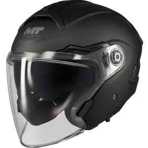MT Helmets Otevřená helma Cosmo SV Pure A1 matná černá - XS - 53-54 cm obraz