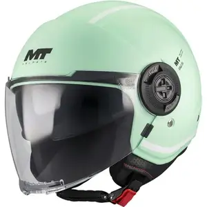 MT Helmets Otevřená helma Viale SV S Tasty C6 matná pastelově zelená - L - 59-60 cm obraz