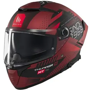 MT Helmets Thunder 4 SV Luminence matná červená - XL - 61-62 cm obraz