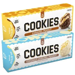 Näno Supps Protein Cookies 128g - Karamel, Arašídy obraz