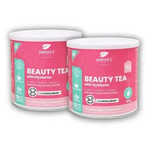 Natures Finest 2x Beauty tea with hyaluron 120g obraz