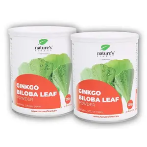 Natures Finest 2x Ginkgo Biloba Leaf Powder 125g obraz