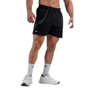 Nebbia Oversized tréninkové šortky PRIMAL 876 - M - černá obraz