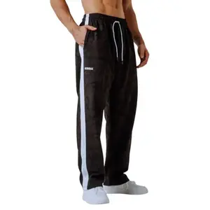 Nebbia Relaxed fit tepláky POWER 904 - XL - tmavě hnědá camo obraz