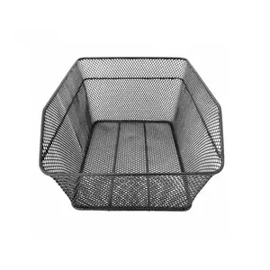 Nexelo 38x29x18cm černý koš na nosič (VÝPRODEJ) obraz