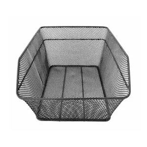 Nexelo 41x33x23cm černý koš na nosič obraz
