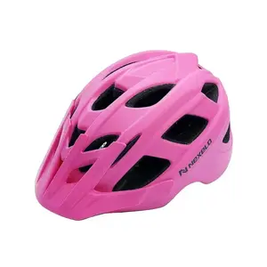 Nexelo Růžová Matná M 53 - 55 cm dětská cyklopřilba - M ( 53 - 55 cm ) obraz