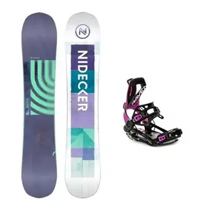 Nidecker Astral 25/26 dámský snowboard + Raven Fastec FT360 black/fuchsia dámské vázání - 143 cm + S (EU 35-40) obraz
