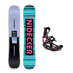 Nidecker Cheat Code W 25/26 dámský snowboard + Raven Fastec FT360 black/fuchsia dámské vázání - 142 cm + S (EU 35-40) obraz