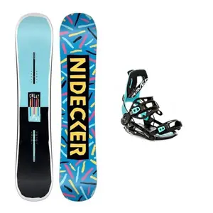 Nidecker Cheat Code Youth dětský snowboard + Raven Fastec FT360 black/mint vázání - 139 cm + S (EU 35-40) obraz