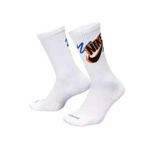 Nike 3 PACK-U NK ED PLS CREW 3PR SPORT 144 WHITE ponožky - Velikost 34/38 obraz