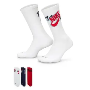 Nike 3PACK-U NK ED PLS CREW 3PR SPORT 144 ponožky - Velikost 38/42 obraz