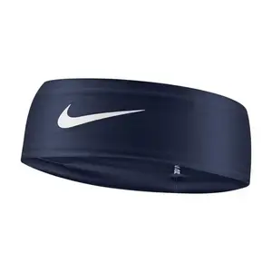 Nike DRI-FIT FURY CLASSIC HEADBAND COLLEGE NAVY/WHITE/WHITE čelenka - Velikost UNI obraz