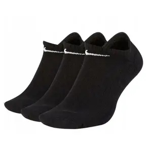 Nike Everyday Lightweight No-Show black 3 PACK ponožky - Velikost 34/38 obraz