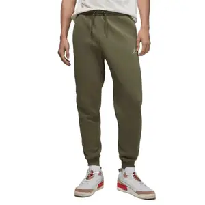 Nike JORDAN BRK FLC PANT 222 KHAKI pánské tepláky - Velikost S obraz