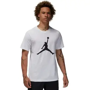 Nike JORDAN M J JUMPMAN SS CREW-100-White pánské tričko - Velikost M obraz