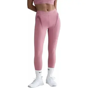 Nike Pro W NP DF MR 7/8 TIGHT TT GRX-699-Pink dámské legíny - Velikost S obraz