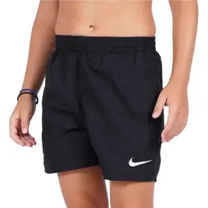 Nike Swim 4 inch VOLLEY SHORT BLACK-BLACK chlapecké plavky - Velikost M obraz