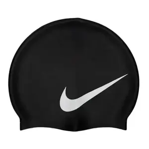 Nike Swim BIG SWOOSH BLACK-BLACK Plavecká čepice - Velikost UNI obraz