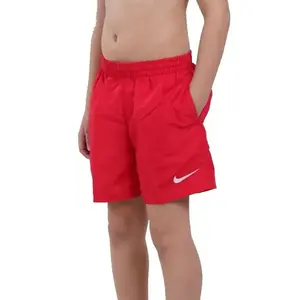 Nike Swim VOLLEY SHORT BOYS-UNIVERSITY RED chlapecké plavky - Velikost M obraz