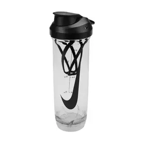Nike TR RECHARGE SHAKER BOTTLE 2.0 CLEAR/BLACK/ANTHRACITE/BLACK šejkr - Velikost 0, 7 L obraz