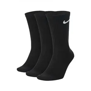 Nike U NK EVERYDAY LTWT CREW 3PR-Black ponožky - Velikost 34/38 obraz