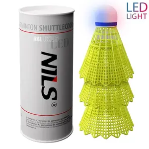NILS Badmintonové míčky NBL6293 s LED 3 ks obraz