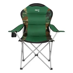 NILS CAMP Skládací křeslo NC3080 camo obraz