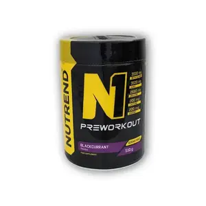 Nutrend N1 Pre-Workout 510g - Černý rybíz obraz