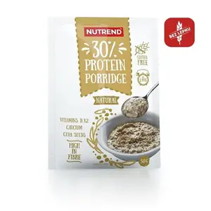Nutrend Protein Porridge Natural proteinová ovesná kaše 50 g - 1 ks obraz