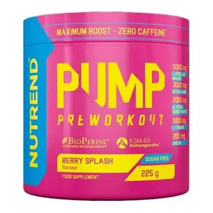 Nutrend PUMP 225g - Berry splash obraz