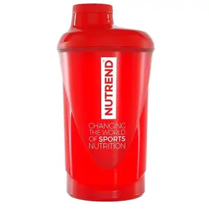 Nutrend Shaker červený šejkr 600 ml - 1 ks obraz