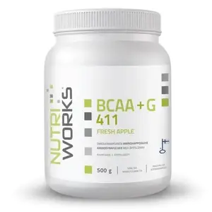 NutriWorks BCAA + Glutamin 4: 1: 1 500g - Ovocná směs obraz