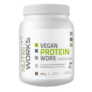 NutriWorks Vegan Protein Worx 700g - Čokoláda obraz