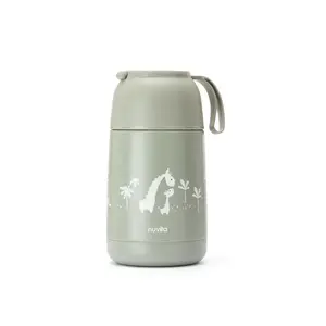 Nuvita Termoska se silikonovým držákem 620ml Sage Green obraz
